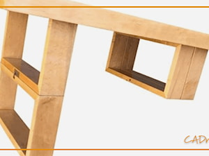 Stół z regulowanymi nogami - zdjęcie od CADrysunki.pl loft meble industrialne w nowej odsłonie pod wymiar.