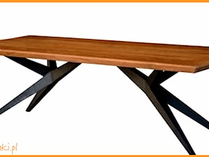 Stół typu ogrodowego z blatem jednoczęściowym - zdjęcie od CADrysunki.pl loft meble industrialne w nowej odsłonie pod wymiar.