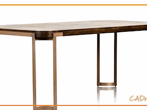 Stół ze ścinanymi narożnikami - zdjęcie od CADrysunki.pl loft meble industrialne w nowej odsłonie pod wymiar.
