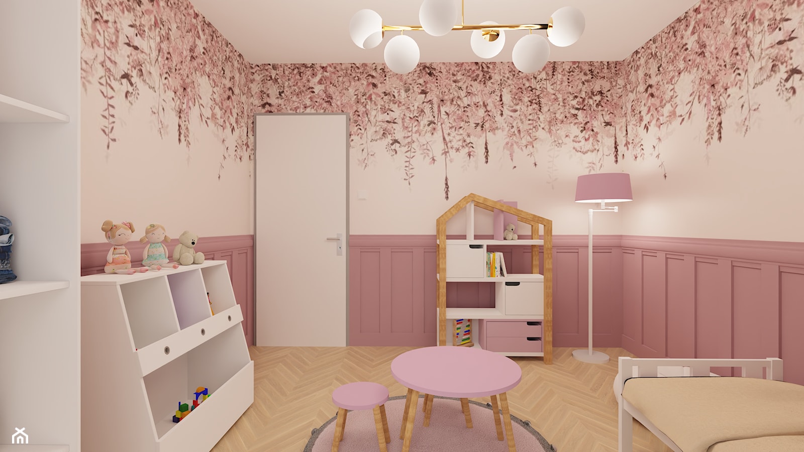 Różowy pokój - zdjęcie od Kids' Space Concept - Homebook