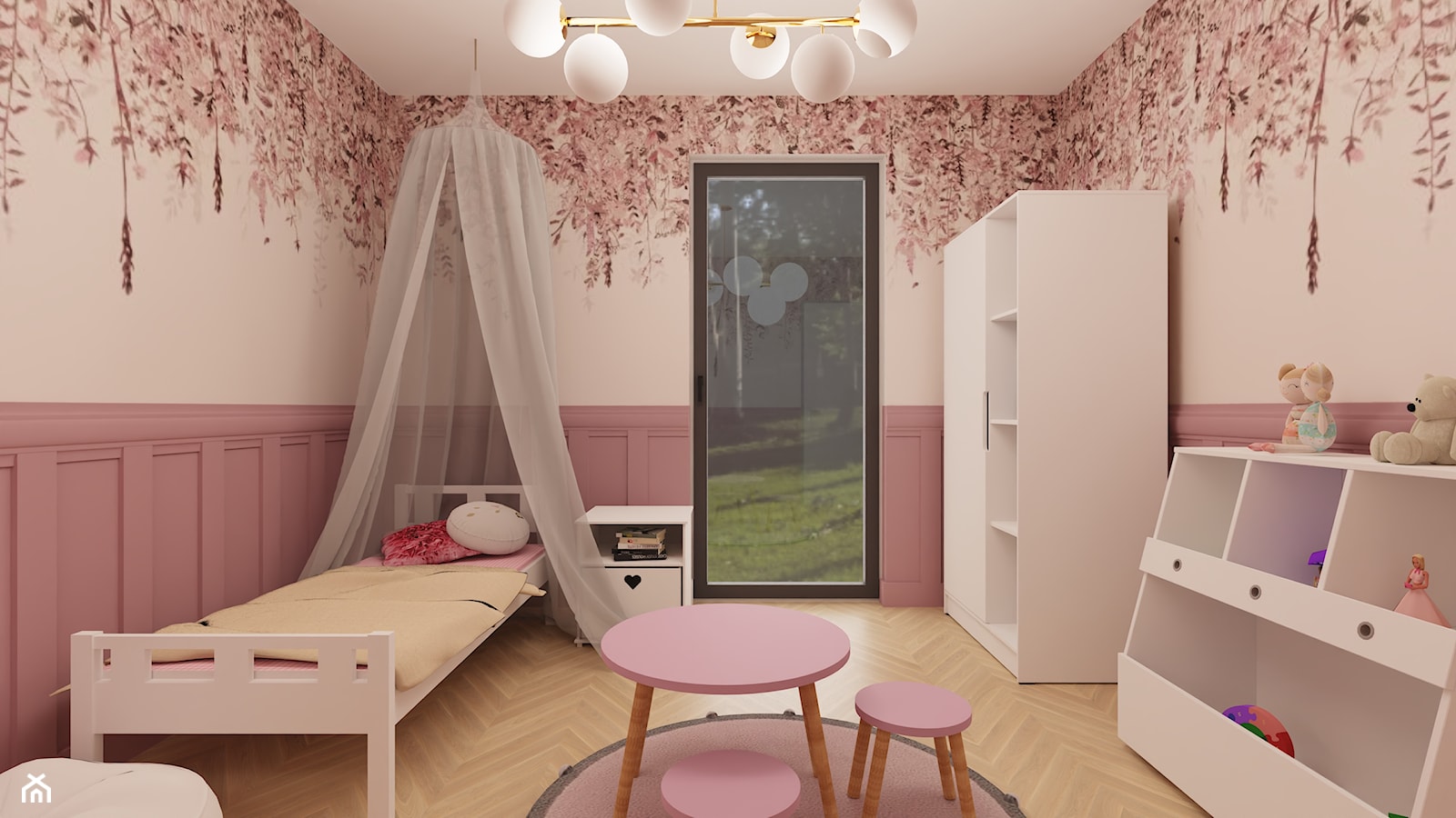 Różowy pokój - zdjęcie od Kids' Space Concept - Homebook