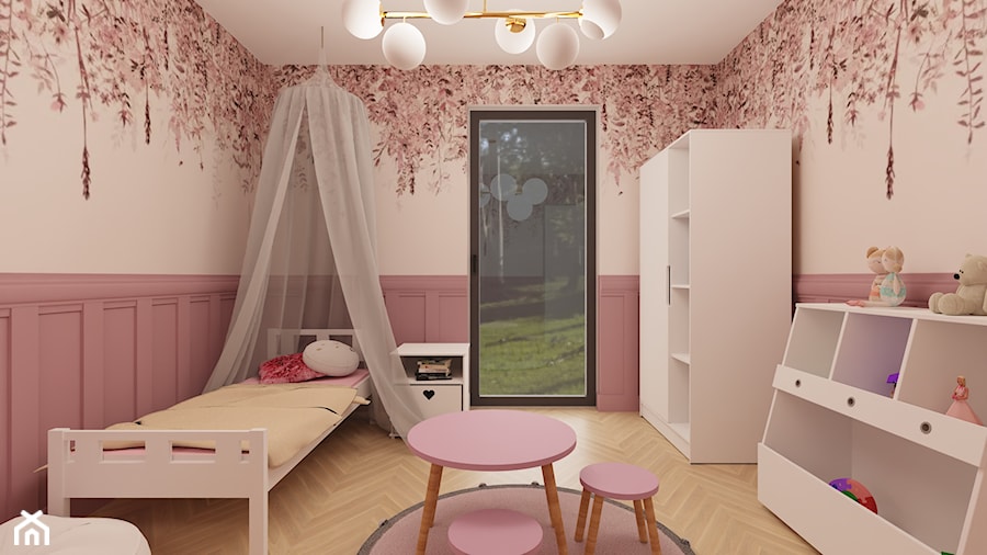 Różowy pokój - zdjęcie od Kids' Space Concept