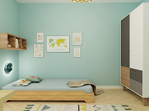 Blue pokój 5-letniego chłopca - zdjęcie od Kids' Space Concept