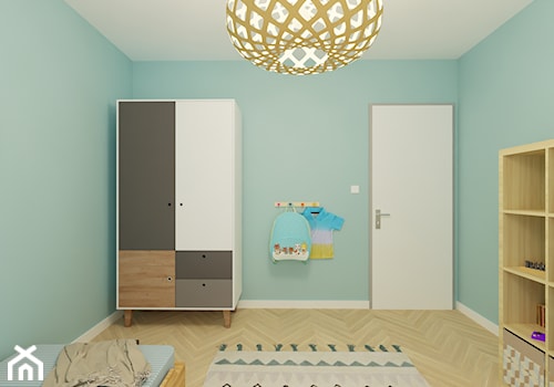 Blue pokój 5-letniego chłopca - zdjęcie od Kids' Space Concept