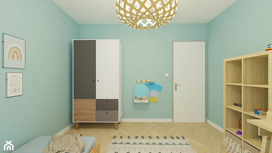 Blue pokój 5-letniego chłopca - zdjęcie od Kids' Space Concept