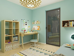 Blue pokój 5-letniego chłopca - zdjęcie od Kids' Space Concept