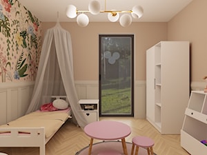 Beżowy pokój (stonowana wersja pokoju różowego) - zdjęcie od Kids' Space Concept