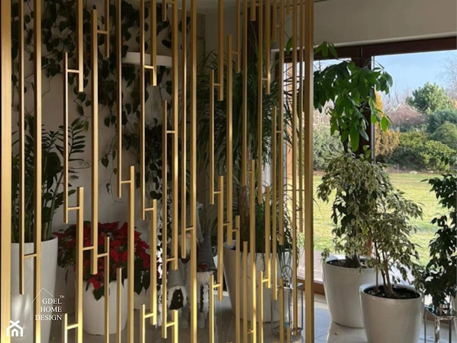 Panel ażurowy złoty - zdjęcie od GDEL Home Design