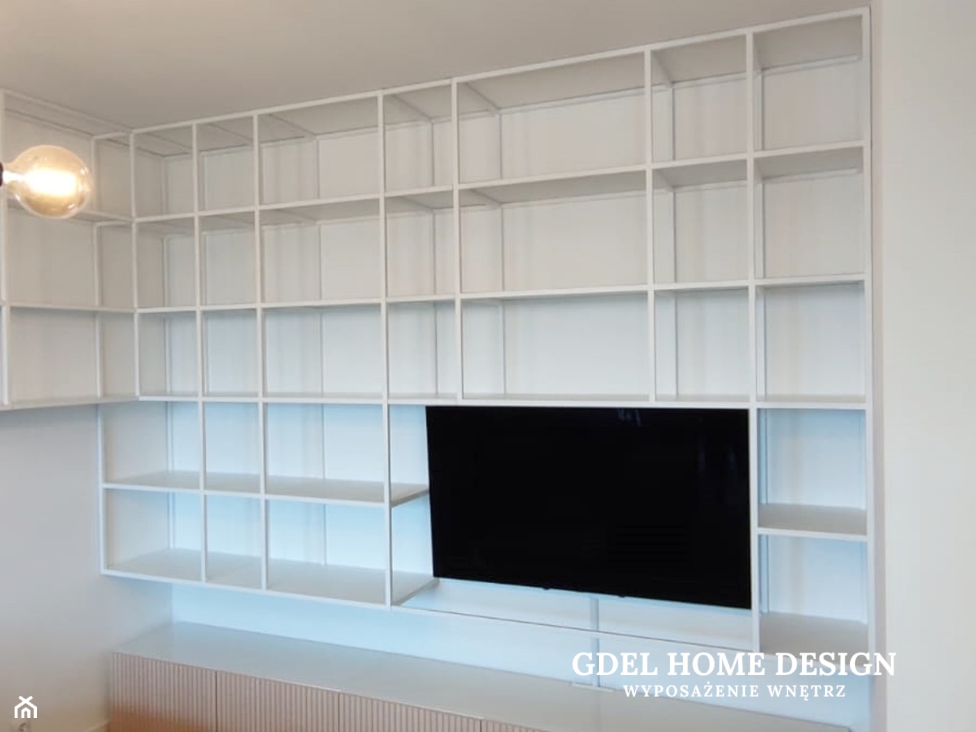 Regał loftowy na zamówienie GDEL - zdjęcie od GDEL Home Design - Homebook