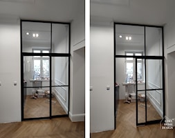 Szklane drzwi loftowe przesuwne - zdjęcie od GDEL HOME DESIGN - Homebook