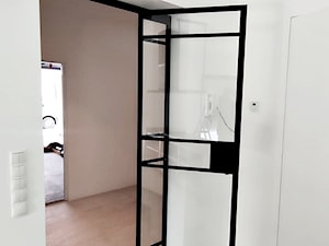DRZWI LOFTOWE Z FIX'EM - Salon, styl industrialny - zdjęcie od GDEL Home Design