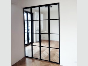 Nowoczesne drzwi podwójne: Loftowy design. - zdjęcie od GDEL Home Design