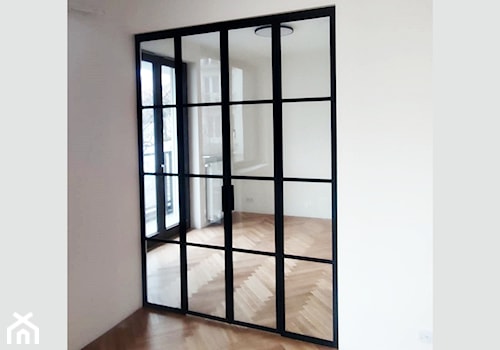 Nowoczesne drzwi podwójne: Loftowy design. - zdjęcie od GDEL Home Design