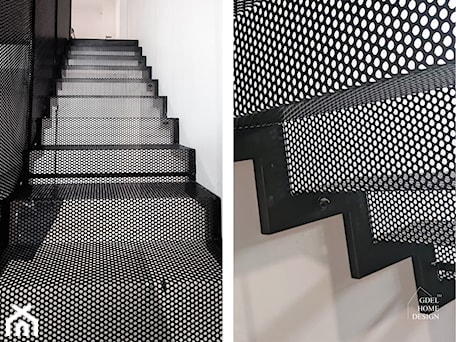 Aranżacje wnętrz - Schody: Oryginalne schody metalowe - GDEL Home Design. Przeglądaj, dodawaj i zapisuj najlepsze zdjęcia, pomysły i inspiracje designerskie. W bazie mamy już prawie milion fotografii!