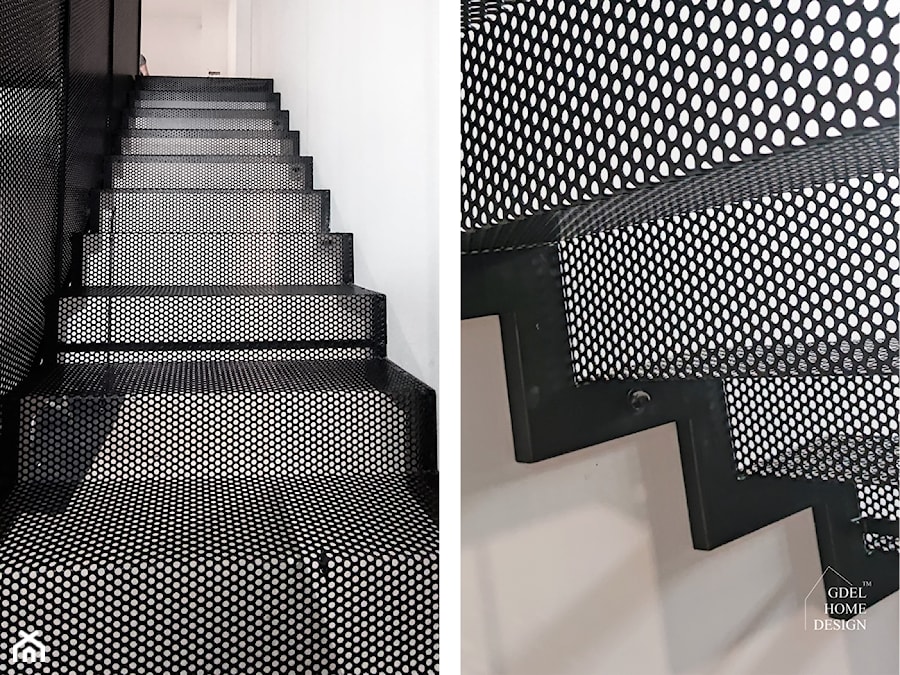 Oryginalne schody metalowe - zdjęcie od GDEL Home Design