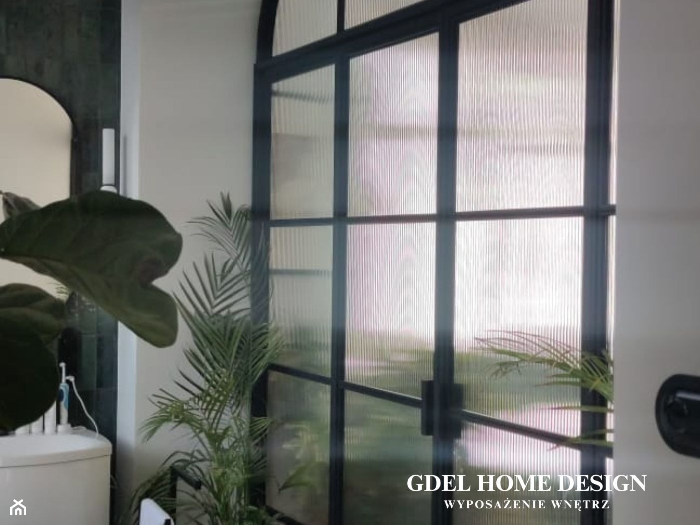Dekoracyjna ścianka industrialna na zamówienie - zdjęcie od GDEL Home Design - Homebook