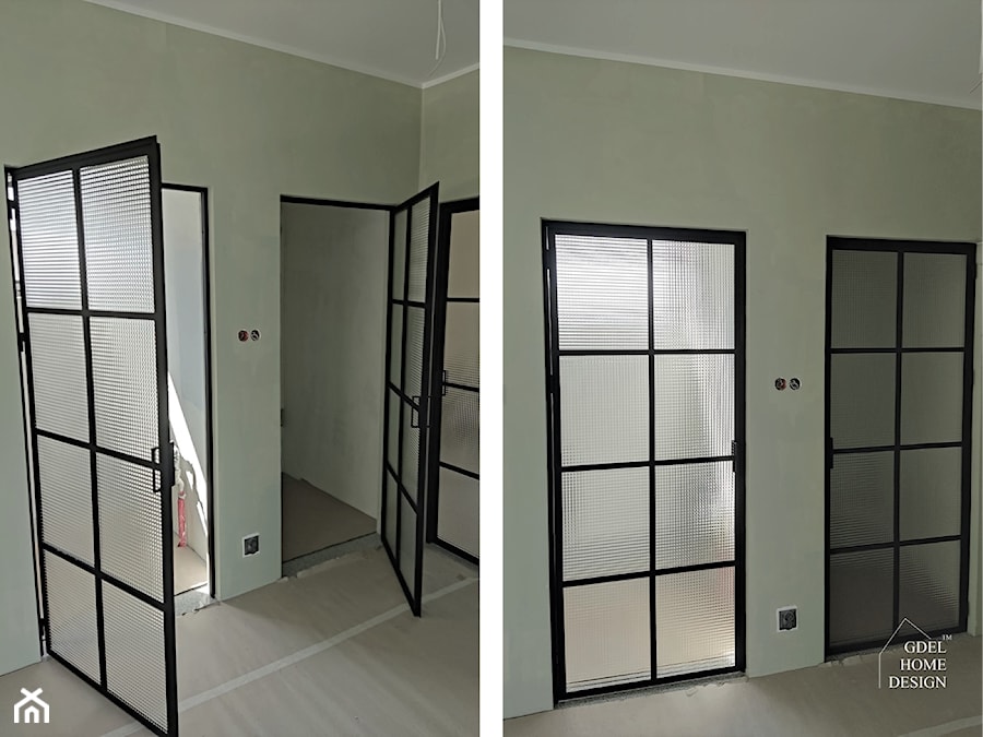 Drzwi szklane uchylne - zdjęcie od GDEL Home Design