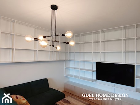 Aranżacje wnętrz - Salon: Regał loftowy na zamówienie GDEL - GDEL Home Design. Przeglądaj, dodawaj i zapisuj najlepsze zdjęcia, pomysły i inspiracje designerskie. W bazie mamy już prawie milion fotografii!
