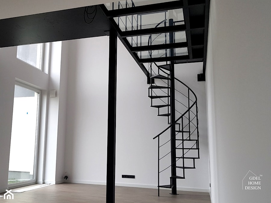 Loftowe schody spiralne GDEL - zdjęcie od GDEL Home Design