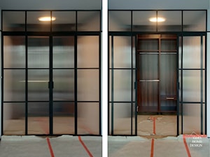 Drzwi przesuwne dwuskrzydłowe GDEL - zdjęcie od GDEL Home Design