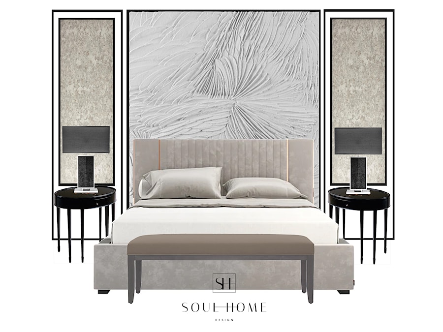 Sypialnia, styl nowoczesny - zdjęcie od SOUL HOME Design