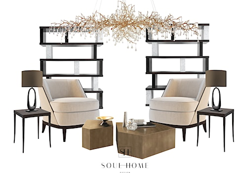 Salon, styl nowoczesny - zdjęcie od SOUL HOME Design