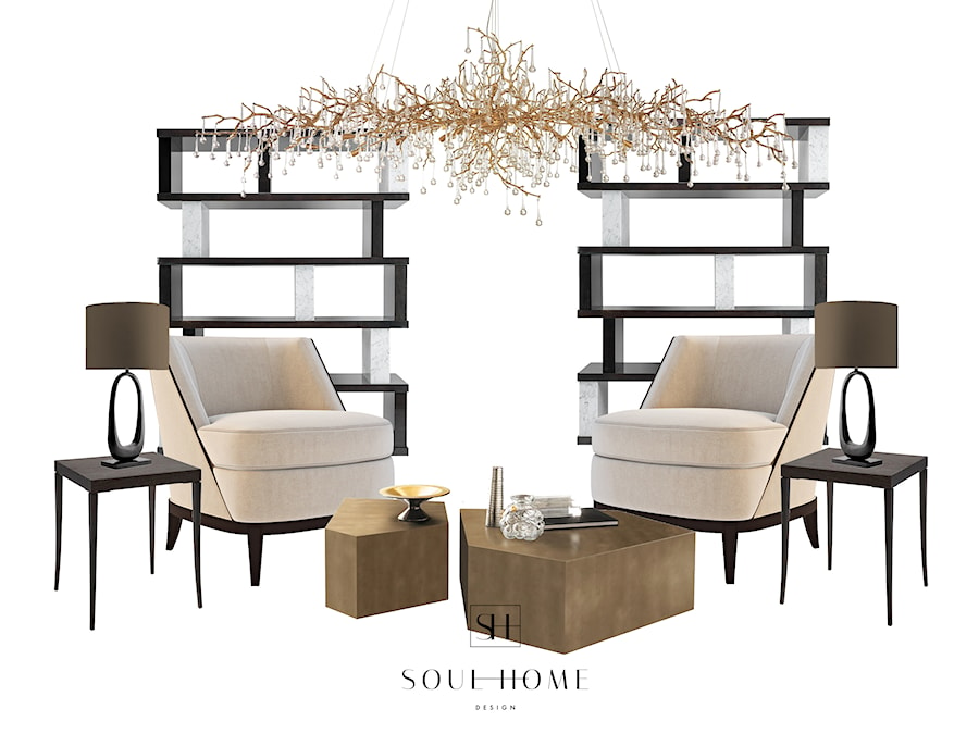 Salon, styl nowoczesny - zdjęcie od SOUL HOME Design