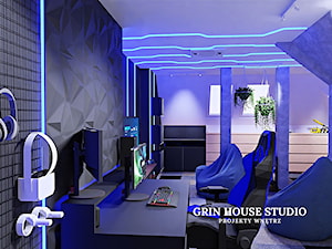 POKÓJ GAMINGOWY NASTOLATKA - Pokój dziecka, styl nowoczesny - zdjęcie od GRIN HOUSE STUDIO