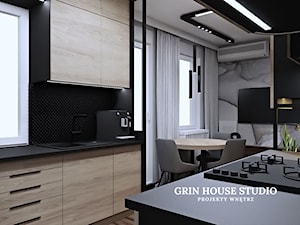 KUCHNIA SOFT LOFT - Kuchnia, styl industrialny - zdjęcie od GRIN HOUSE STUDIO