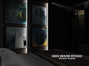 APARTAMENT W CZERNI - Sypialnia, styl minimalistyczny - zdjęcie od GRIN HOUSE STUDIO