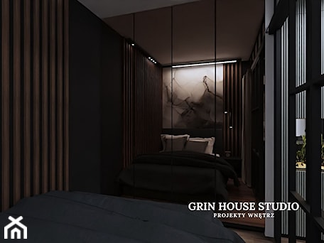 Aranżacje wnętrz - Sypialnia: SYPIALNIA GŁÓWNA SOFT LOFT - Sypialnia, styl industrialny - GRIN HOUSE STUDIO. Przeglądaj, dodawaj i zapisuj najlepsze zdjęcia, pomysły i inspiracje designerskie. W bazie mamy już prawie milion fotografii!