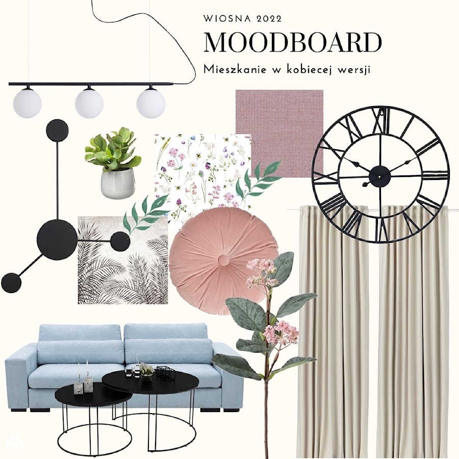 Moodboard - Salon, styl nowoczesny - zdjęcie od Pro InvestiQan