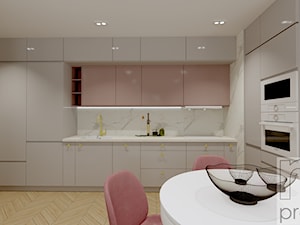 Mieszkanie w kobiecej wersji 54m² - Kuchnia, styl nowoczesny - zdjęcie od Pro InvestiQan