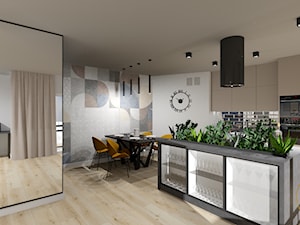 Mieszkanie 68m² - Kuchnia, styl nowoczesny - zdjęcie od Pro InvestiQan