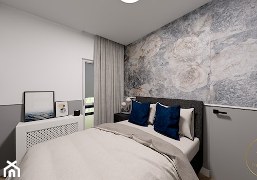 Mieszkanie 68m² - Sypialnia, styl nowoczesny - zdjęcie od Pro InvestiQan