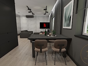 Mieszkanie w wersji męskiej 65m² - Kuchnia - zdjęcie od Pro InvestiQan