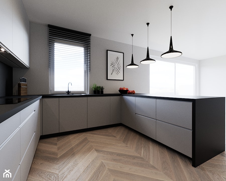 Kitchen 1 - Kuchnia, styl nowoczesny - zdjęcie od YUSH Studio Projektowania Wnętrz