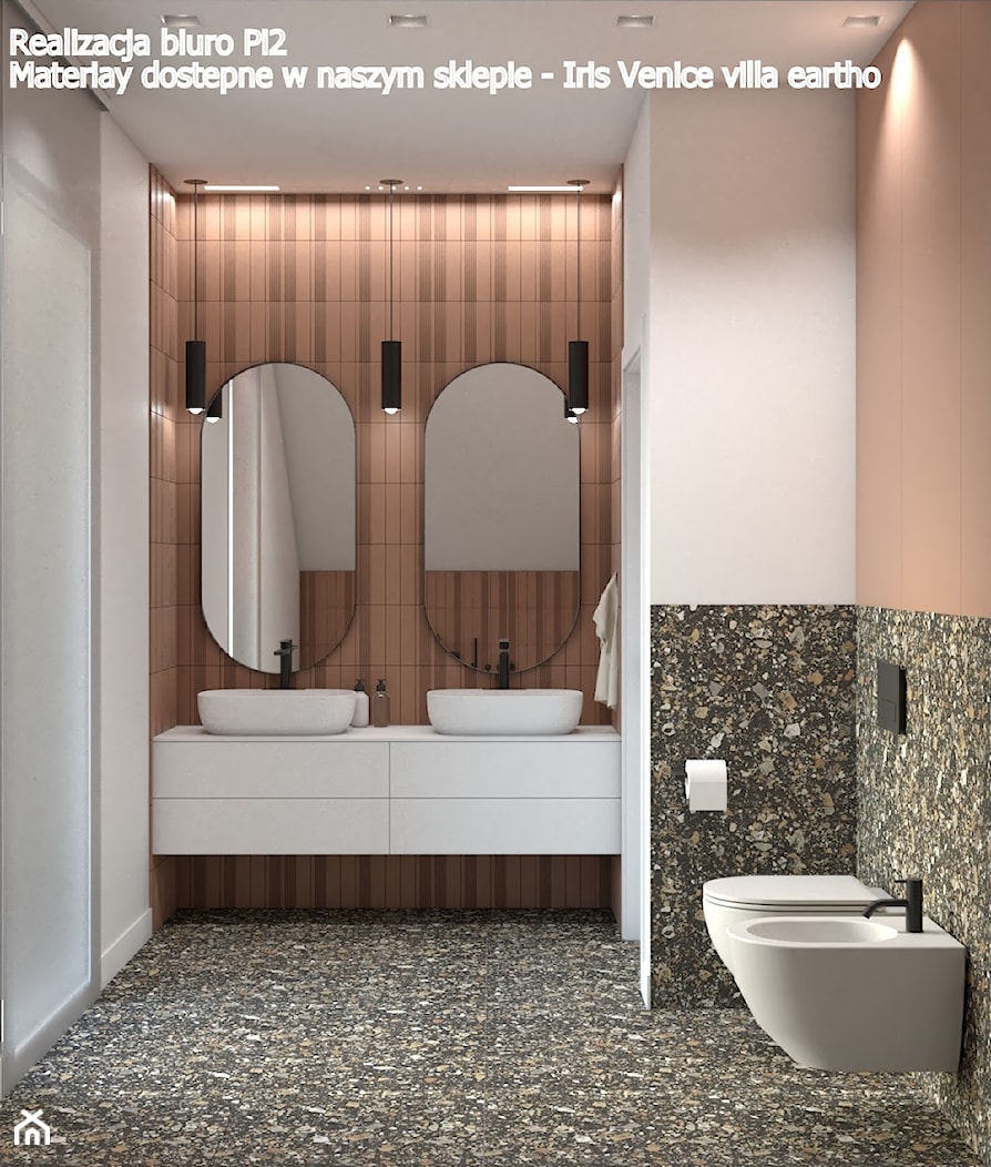 Projekt łazienki w stylu lastryko - zdjęcie od PromatDesign - Homebook