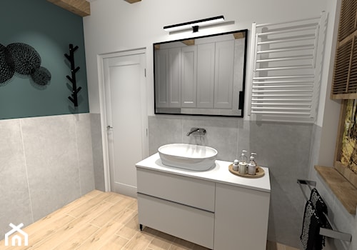 minimalistyczna łazienka - zdjęcie od MODERN DESIGN Monika Nowak