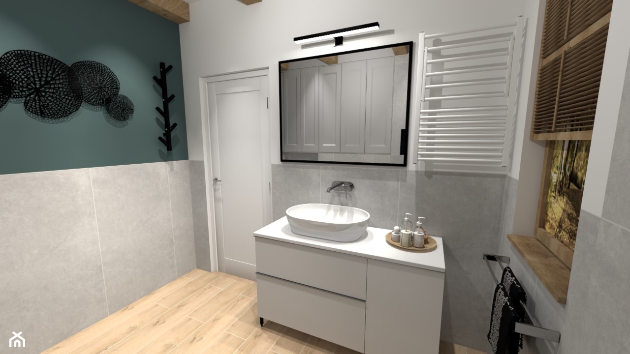 minimalistyczna łazienka - zdjęcie od MODERN DESIGN Monika Nowak - Homebook