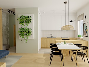 Mieszkanie na Pradze, Warszawa - Kuchnia, styl skandynawski - zdjęcie od Burzyńska Studio - naturalne wnętrza