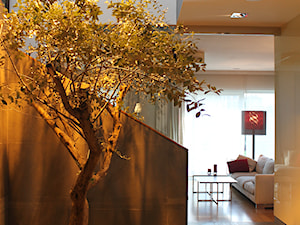 Rezydencja z drzewem - Hol / przedpokój, styl nowoczesny - zdjęcie od Dorota Szaroszyk