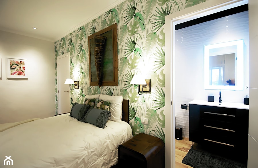 Sypialnia w apartamencie wakacyjnym. - zdjęcie od QIOTO design