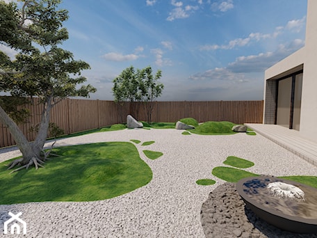 Aranżacje wnętrz - Ogród: Projekt ogrodu w stylu japońskim - Stefa przestrzeni - projektowanie ogrodów i tarasów - Strefa Przestrzeni . Przeglądaj, dodawaj i zapisuj najlepsze zdjęcia, pomysły i inspiracje designerskie. W bazie mamy już prawie milion fotografii!