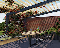 Projekt tarasu - Strefa Przestrzeni - projektowanie ogrodów i tarasów - zdjęcie od Strefa Przestrzeni - Homebook