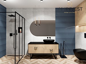 Mini apartament gościnny. - Łazienka, styl nowoczesny - zdjęcie od AM INVEST