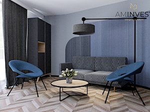 Mini apartament gościnny. - Salon, styl nowoczesny - zdjęcie od AM INVEST