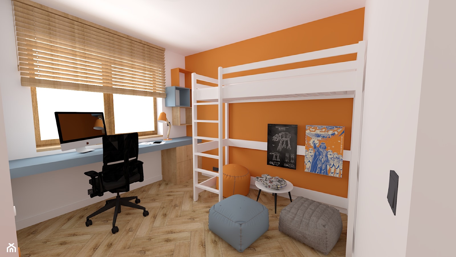Pokój syna - zdjęcie od PLAN Projektowanie wnętrz - Homebook