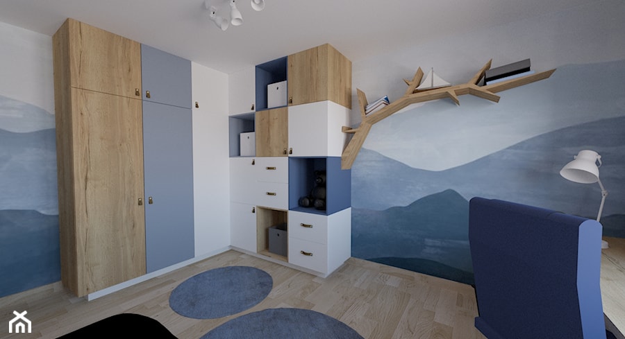 Pokój syna - zdjęcie od PLAN Projektowanie wnętrz
