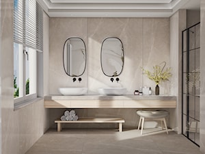 Łazienka Japandi - zdjęcie od Mizu Design